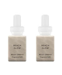 Pura Becki Owens - Beach Glow - Home Scent Refill - Smart Home Air Diffuser Fragrance - Up to 120-Hours of Premium Fragrance per Refill