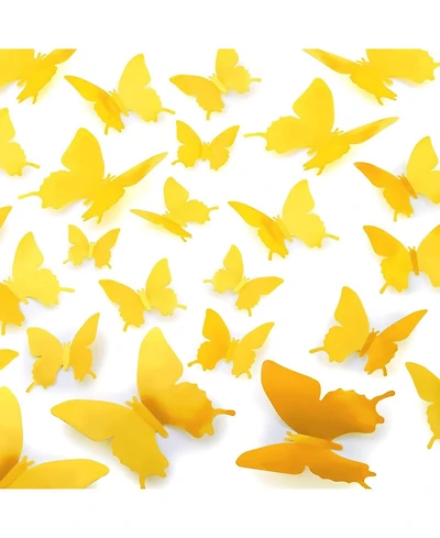 3D Removable Butterfly Wall Decor with 3 Wing Designs
