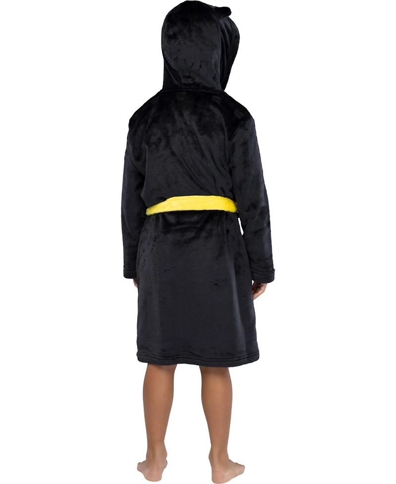 Dc Comics Kids Justice League Superheroes Fleece Hooded Costume Robe with Cape