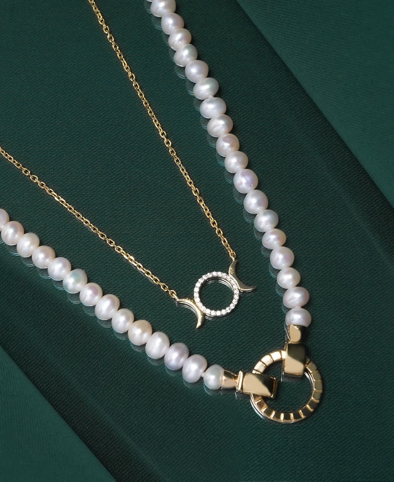 Audrey by Aurate Cultured Freshwater Pearl (4mm) 17" Collar Necklace