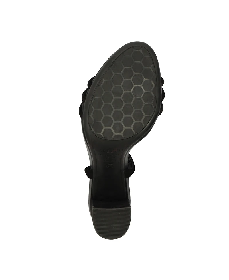 Arezzo Women's Camila High Block Heel Sandals