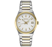 Seiko Men's Essentials Two-Tone Stainless Steel Bracelet Watch 39mm
