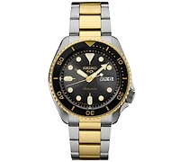 Seiko Men's Automatic 5 Sports Two-Tone Stainless Steel Bracelet Watch 43mm