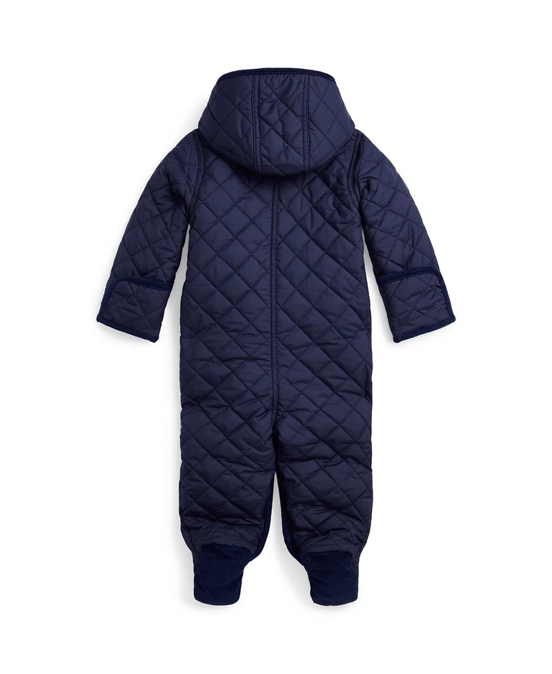 Polo Ralph Lauren Baby Water-Repellent Hooded Barn Bunting One Piece