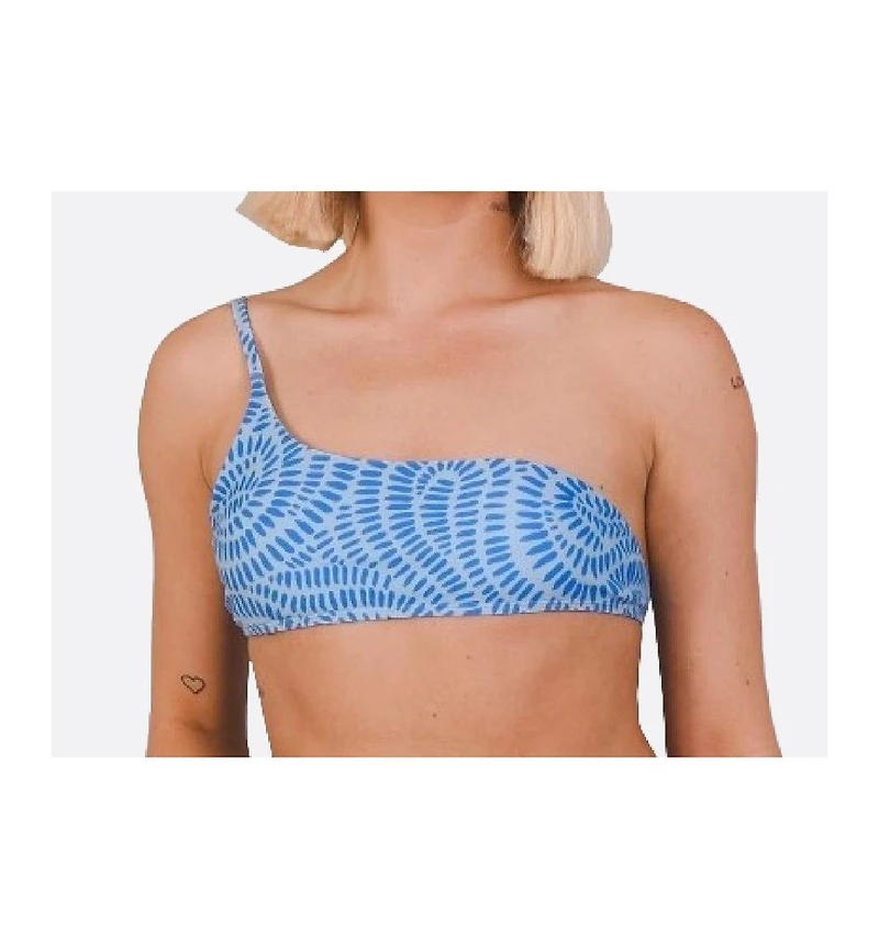 Oosc Women's Moroccan Dream Cold Shoulder Bikini Top