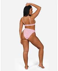 Oosc Women's Strike of Luck Mile High Bikini Bottoms