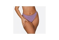 Oosc Women's Checkmate Mile High Bikini Bottoms