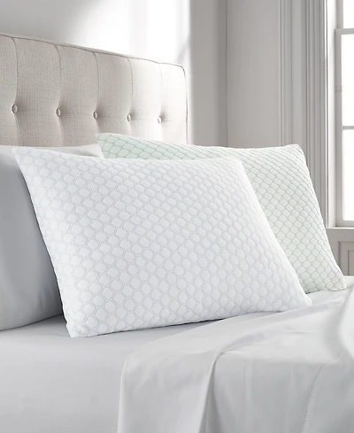 Charter Club Cooling Custom Comfort Pillow, Standard/Queen, Exclusively at Macy's