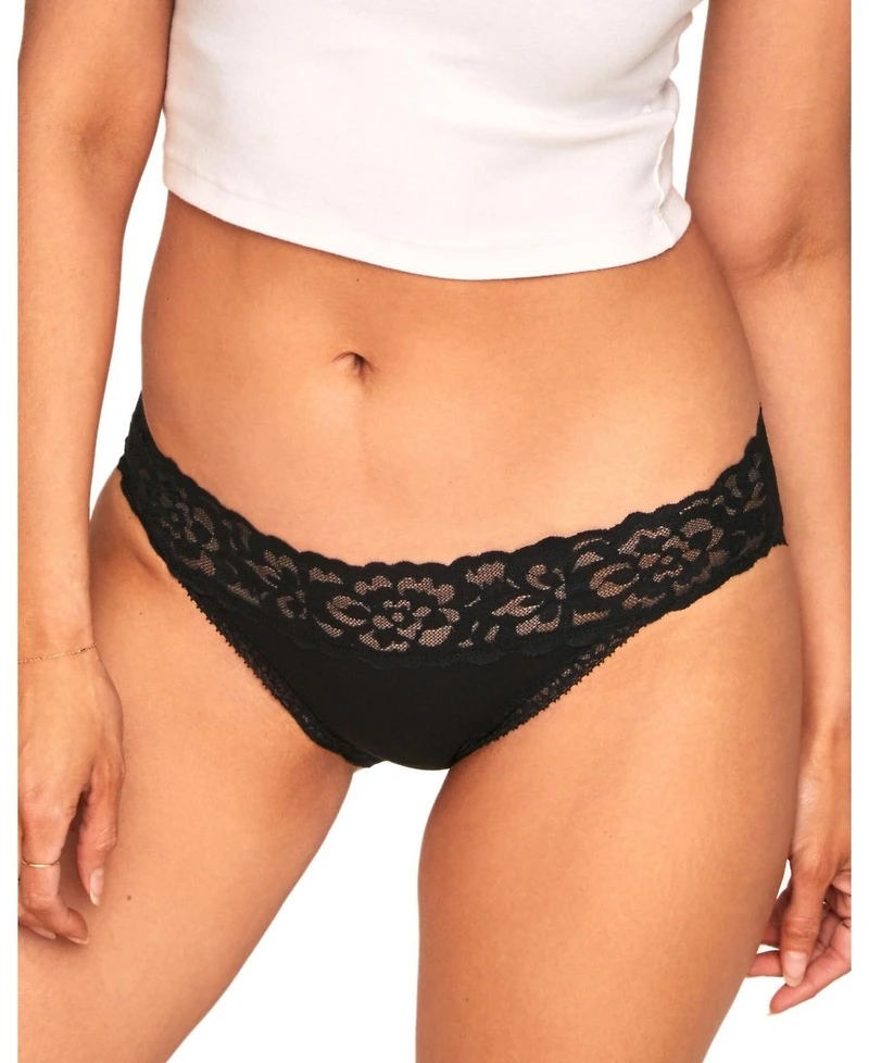 Adore Me Women's Joanie Cotton Pack Bikini Panty
