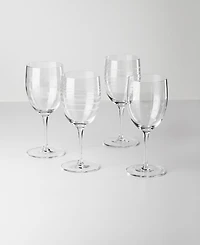 Oneida Mingle Wine Glasses, Set of 4