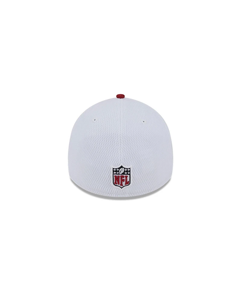 Men's New Era White, Cardinal Arizona Cardinals 2023 Nfl Sideline 39THIRTY Flex Hat