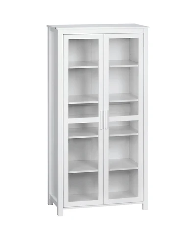 Homcom Kitchen Cupboard, 5-tier Storage Cabinet with Adjustable Shelves,