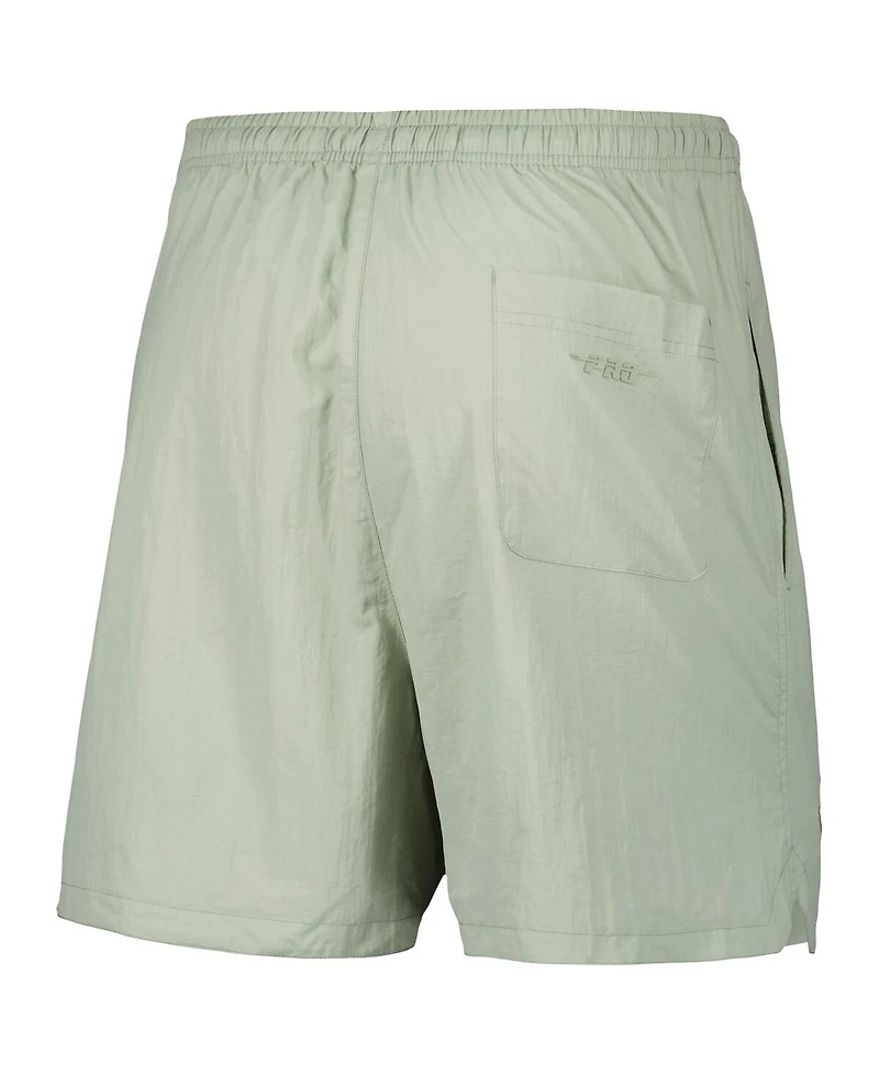 Men's Pro Standard Light Green Miami Dolphins Neutrals 2.0 Woven Shorts