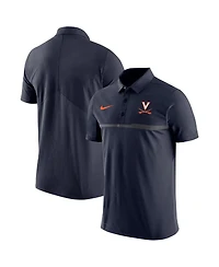 Men's Nike Navy Virginia Cavaliers 2023 Coaches Performance Polo Shirt
