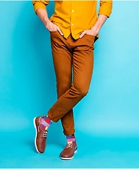 Men's Funky Colorful Dress Socks 6 Pack