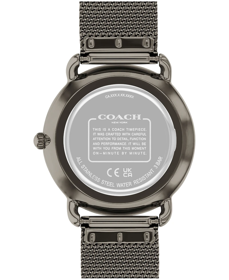 Coach Women's Elliot Stainless Steel Mesh Bracelet Watch 36mm