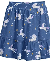 Lands' End Girls Tiered Skort