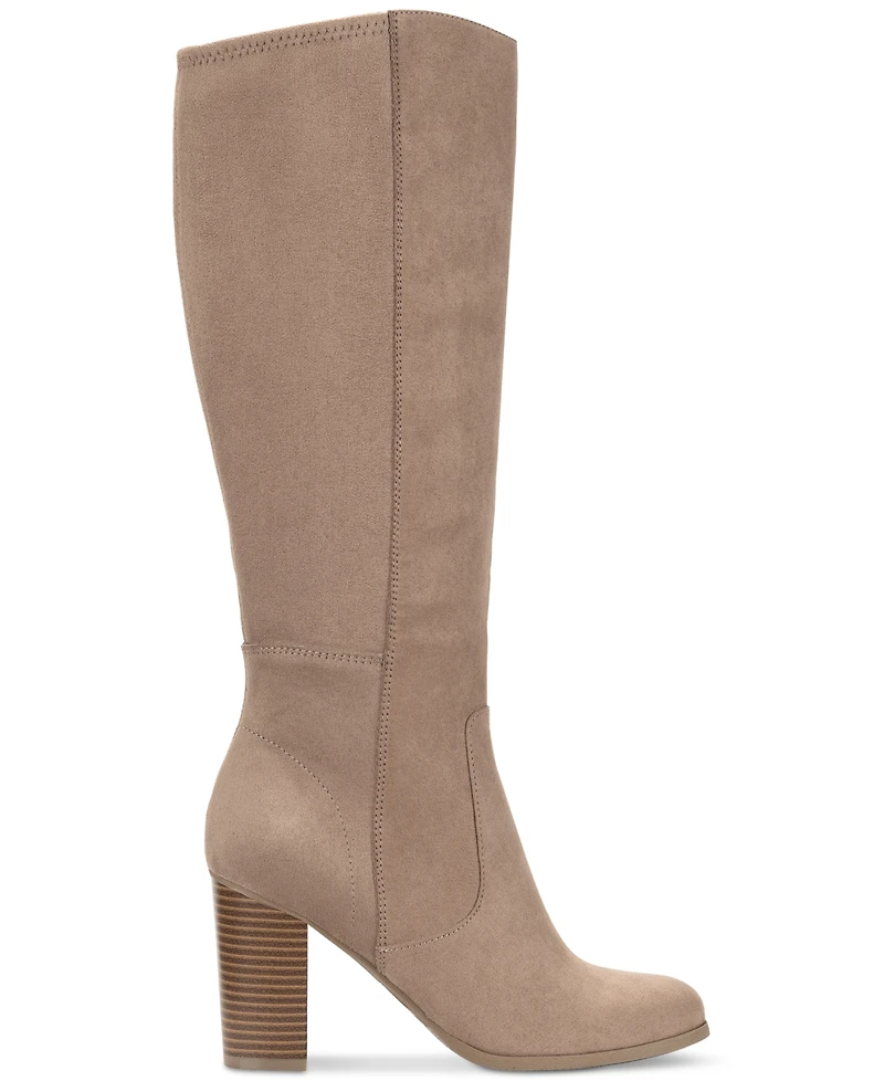 Style & Co Women's Addyy Knee High Dress Boots, Created for Macy's