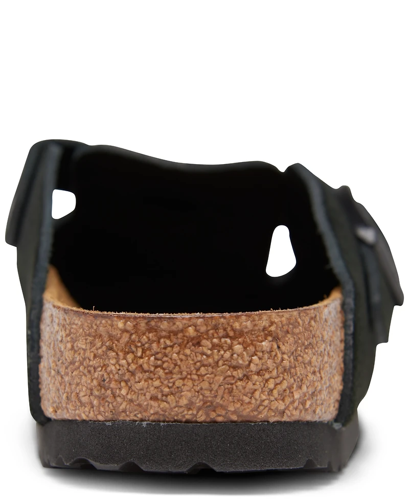 Birkenstock Women's Boston Soft Footbed Suede Leather Clogs from Finish Line
