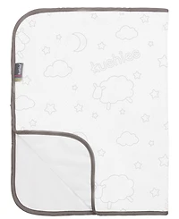 Kushies Baby Boys or Baby Girls Contour Changing Pad with Portable Changing Mat, 2 Piece Set