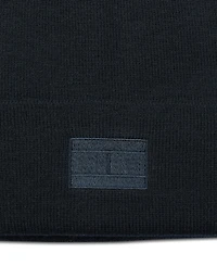 Tommy Hilfiger Men's Ghost Logo Embroidered Beanie