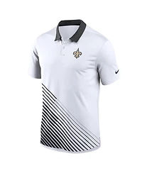 Men's Nike White New Orleans Saints Vapor Performance Polo Shirt