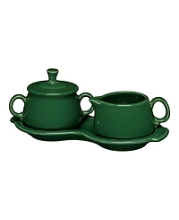 Fiesta 4 Pc. Sugar Bowl and Creamer Set with Tray