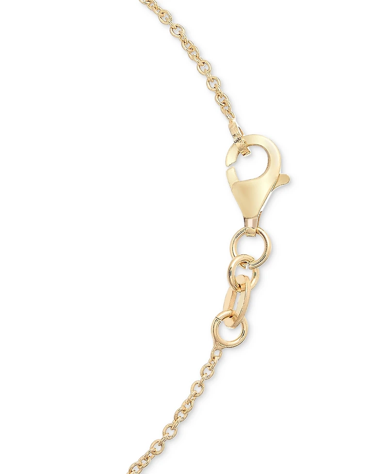 Amethyst Chandelier 18" Pendant Necklace (3/4 ct. t.w.) in 14k Gold-Plated Sterling Silver