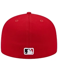 Men's New Era Red Cincinnati Reds 1990 World Series Team Color 59FIFTY Fitted Hat
