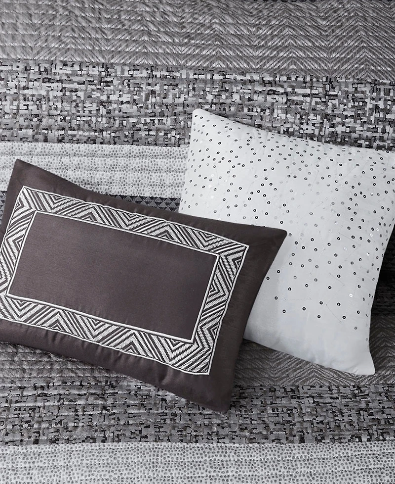 Madison Park Rhapsody 6-Pc. Quilt Set, Full/Queen
