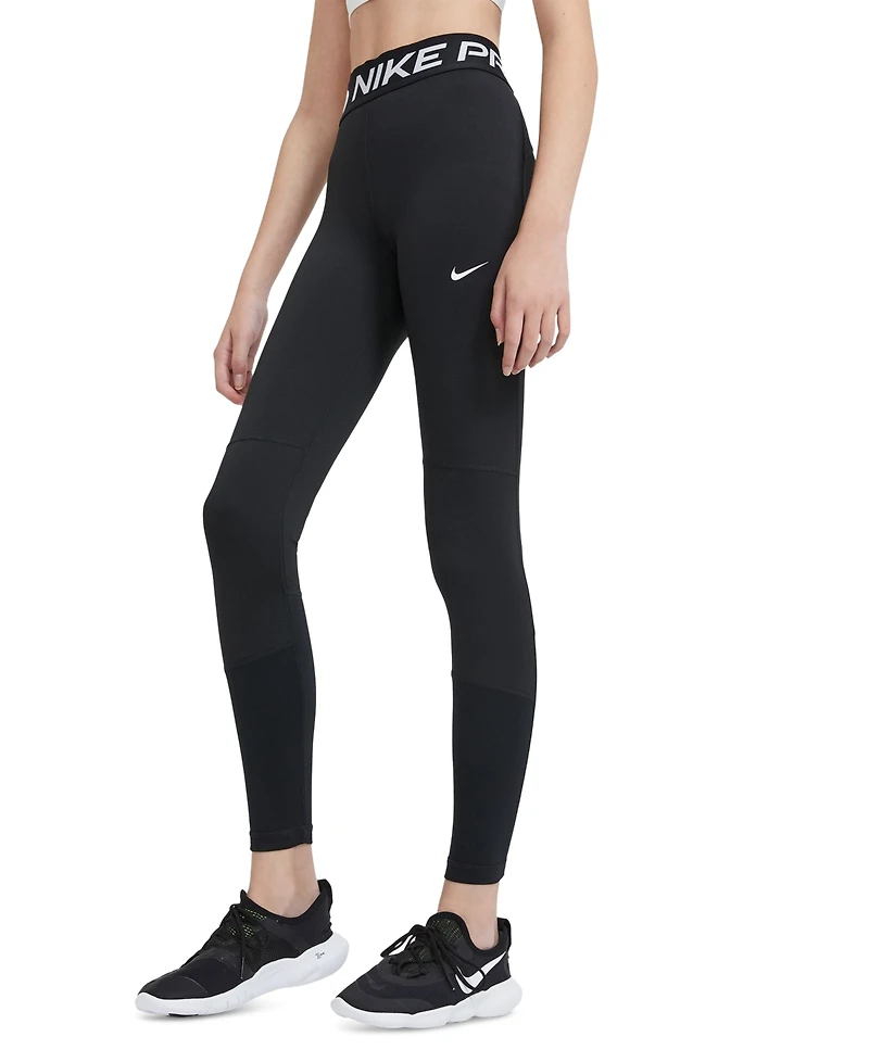 Nike Big Girls 7-16 Pro Dri-fit Leggings
