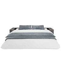 Shevrin Leather Sleeper Sofa, Created for Macy's