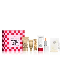 Free 6-Pc. Gift with any $39.50 Elizabeth Arden Purchase.