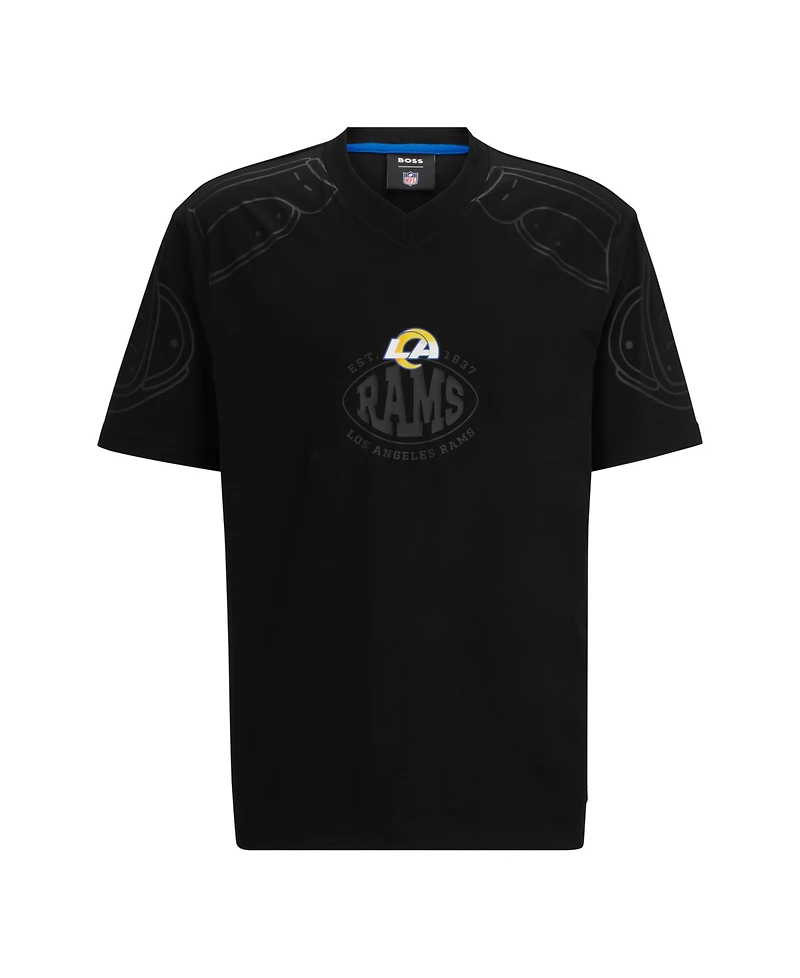 Boss by Hugo Men's x Nfl Los Angeles Rams Oversized T-shirt