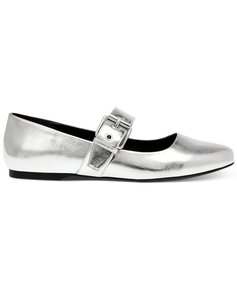 Dv Dolce Vita Women's Mellie Buckle Strap Mary Jane Flats