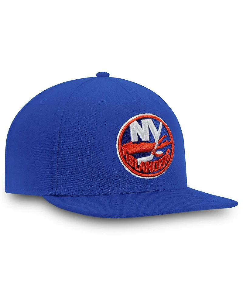 Men's Fanatics Royal New York Islanders Core Primary Logo Fitted Hat