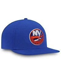 Men's Fanatics Royal New York Islanders Core Primary Logo Fitted Hat