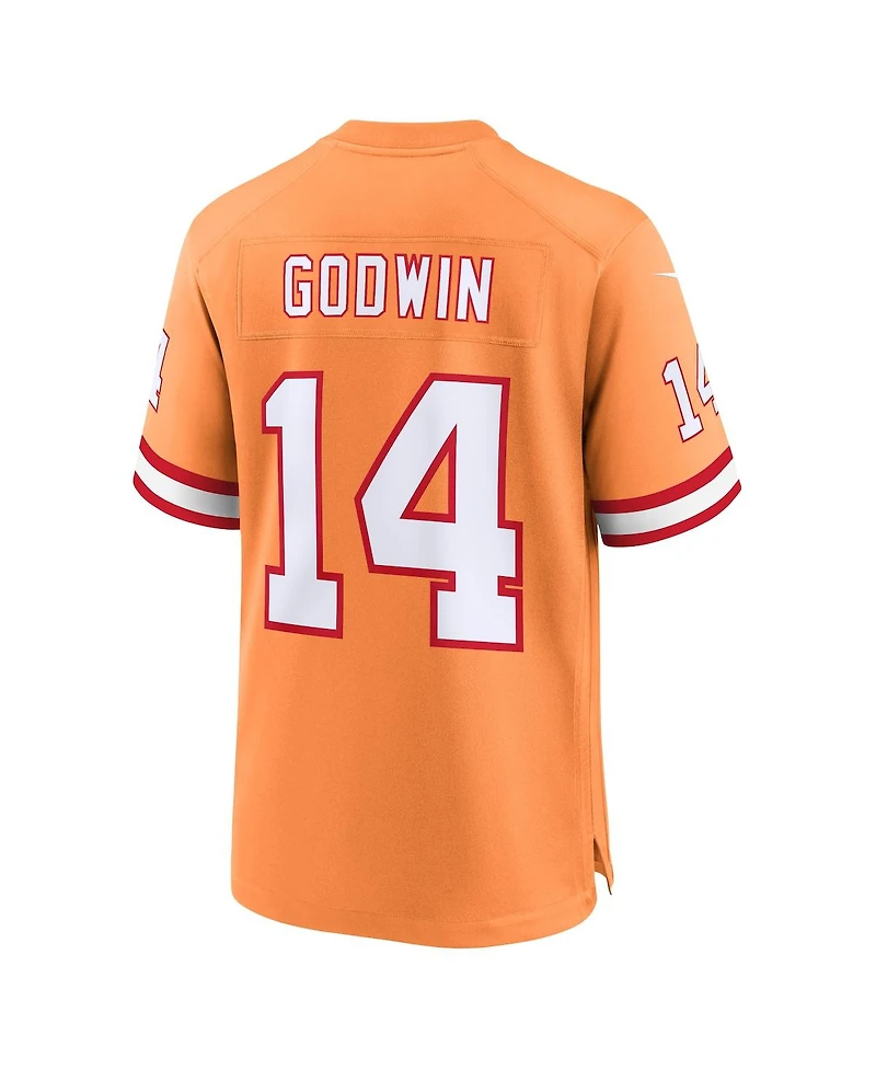 Men's Nike Chris Godwin Orange Tampa Bay Buccaneers Throwback Game Jersey