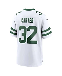 Men's Nike Michael Carter White New York Jets Legacy Player Game Jersey