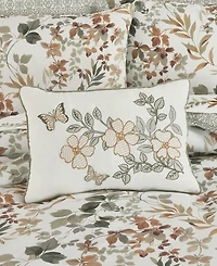 Royal Court Evergreen Boudoir Decorative Pillow, 13" x 21"
