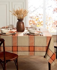 Elrene Autumnal Harvest Jacquard Tablecloth, 52" x 70"