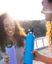 Hydro Flask oz Wide Mouth with Flex Straw Cap