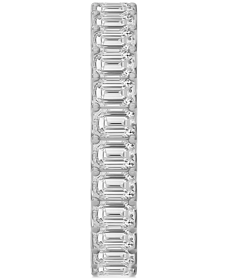 Diamond Emerald-Cut Eternity Band (3 ct. t.w.) Platinum or 14k Gold
