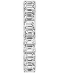 Diamond Emerald-Cut Eternity Band (3 ct. t.w.) Platinum or 14k Gold