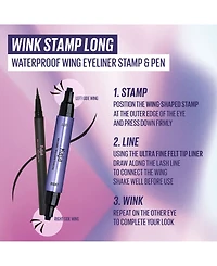 Kaja Wink Stamp Long Waterproof Wing Eyeliner & Pen