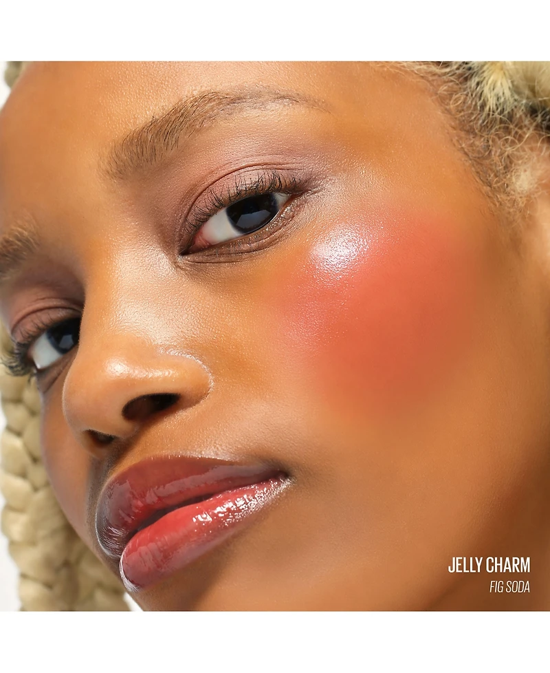 Kaja Jelly Charm Glazed Lip Stain & Blush With Keychain, 0.17 oz.