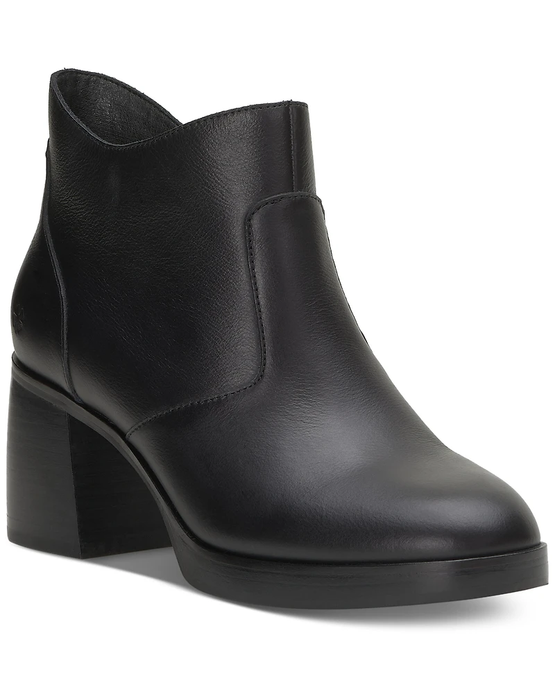 Lucky Brand Women's Quinlee Block-Heel Ankle Booties