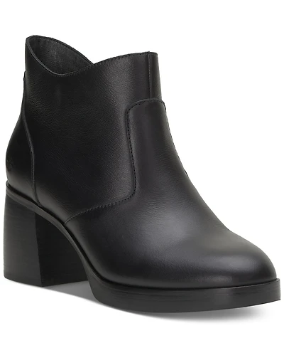 Lucky Brand Women's Quinlee Block-Heel Ankle Booties