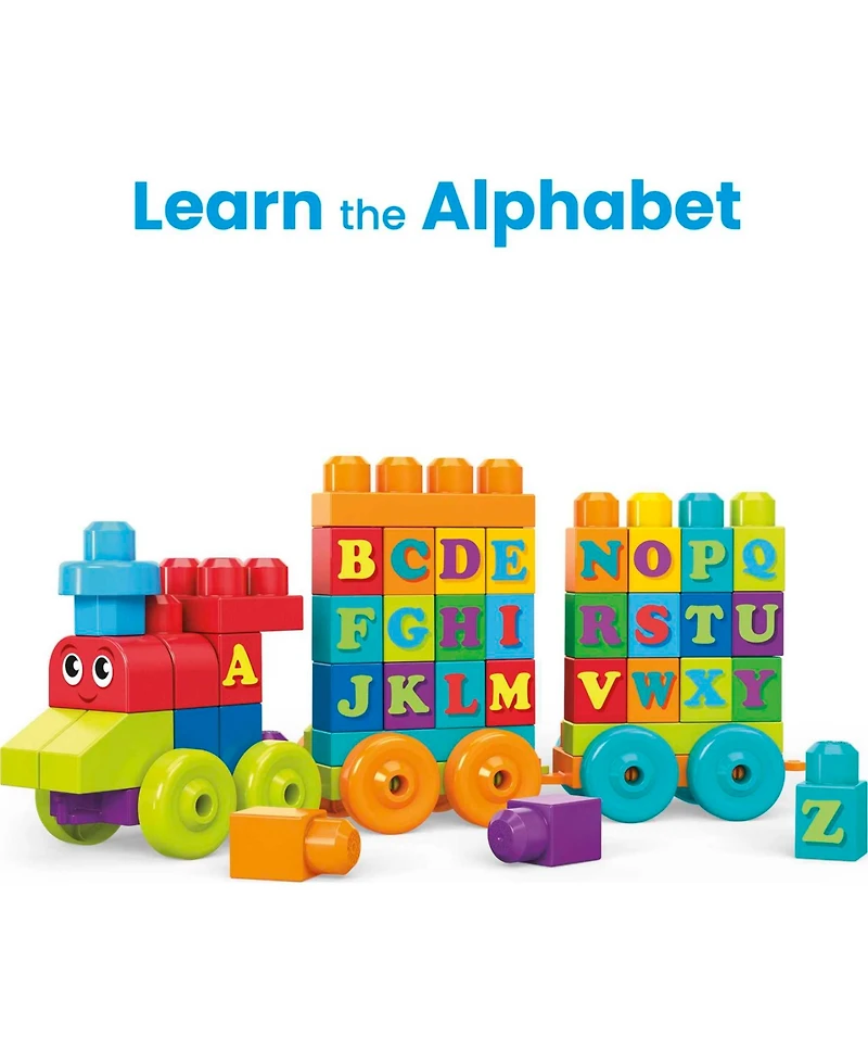 Mega Bloks Building Basics Abc Learning Train