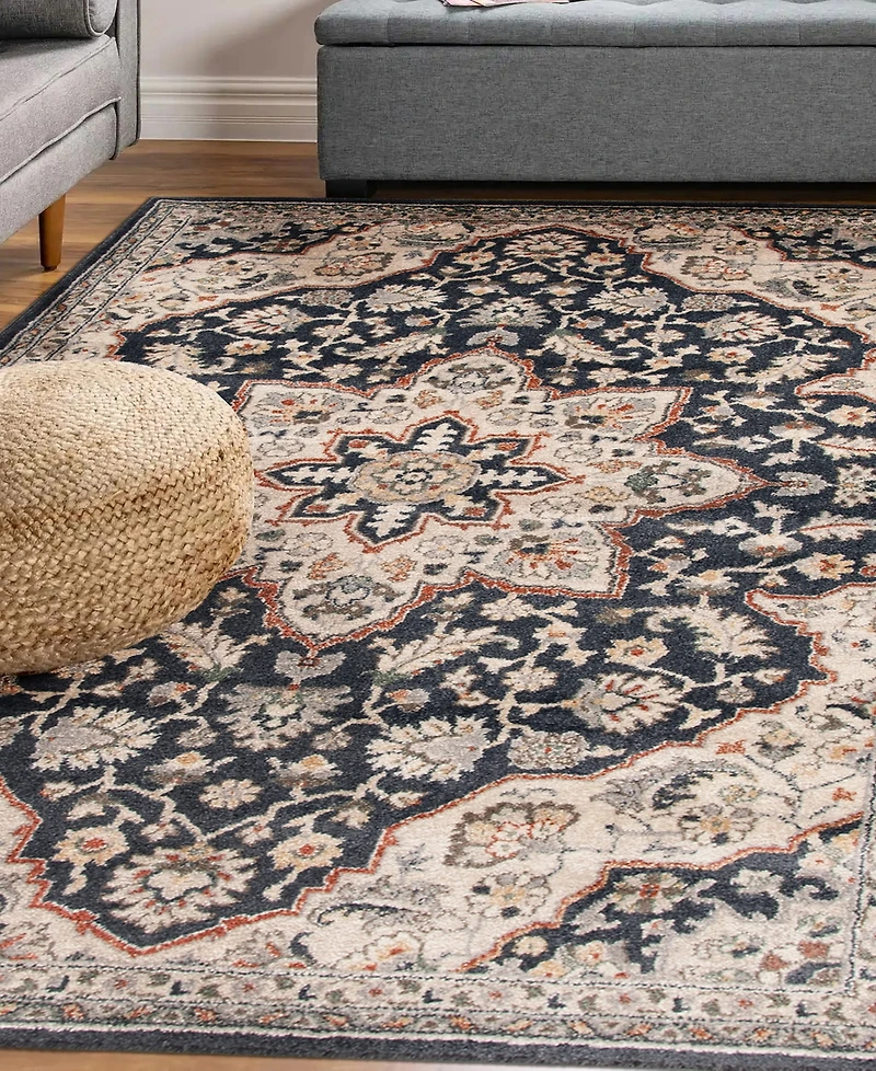 Closeout! Km Home Poise Pse-7230 5'3" x 7'7" Area Rug